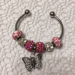 💙Custom Crafted Beaded Bracelet- Pink💙